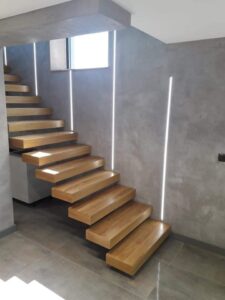schody półkowe